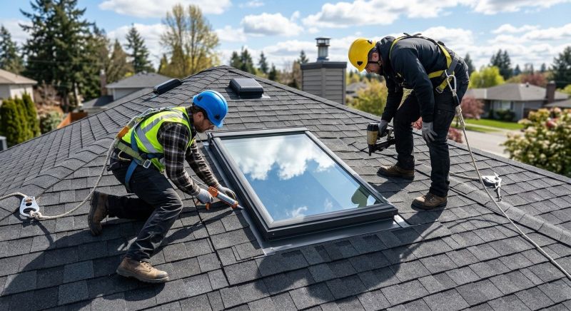 Glass Skylight Replacement in Kent, WA