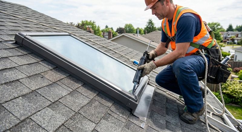 Skylight Glass Repair in Gig Harbor, WA