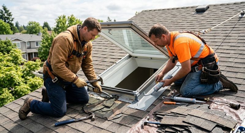Skylight Leak Repair in Tacoma, WA
